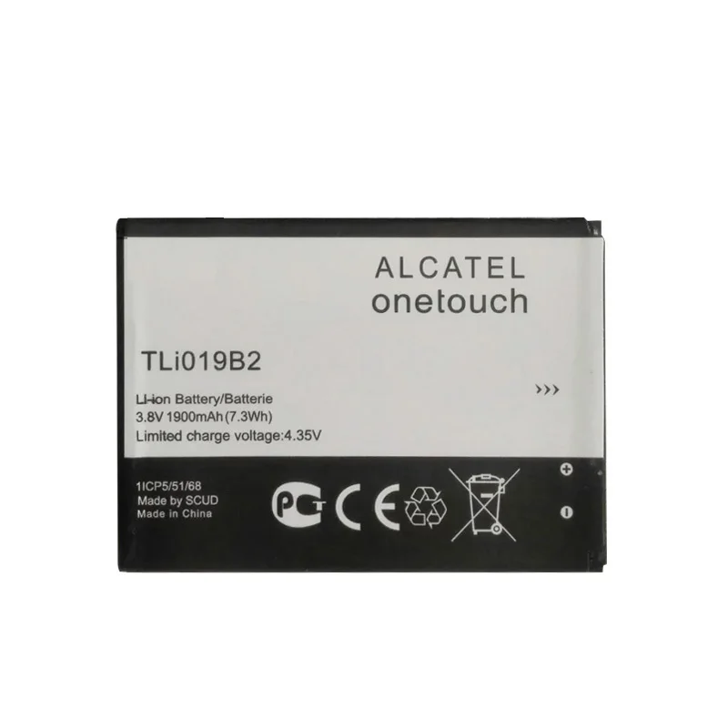 TLI019B2 TLi019B1 1900 мА/ч Батарея для ALCATEL one touch POP C7 OT 7041 7041D двойной OT991 6010 992D 916D CAB1900003C2