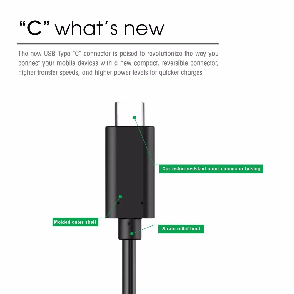 1 м 3 фута USB Type-C кабель Type C для синхронизации данных и зарядки Samsung Macbook Xiaomi 4c Onplus2