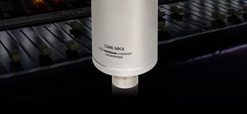 Новое обновление Alctron CM6 MKII конденсаторный микрофон конденсатор кардиоидный большой мембранный конденсатор записывающий микрофон