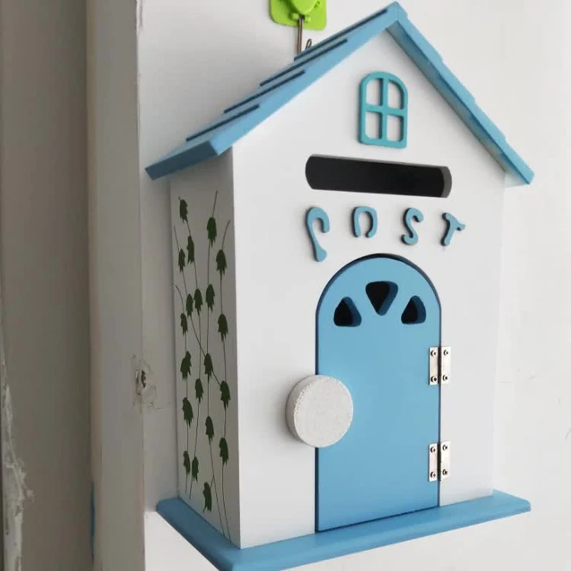 Напольный почтовый ящик буквенный винтажный домашний дизайн для квартиры