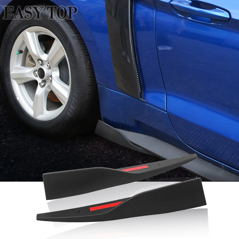 Защита бампера защита от царапин передний и задний уголки молдинг для Mustang ROUSH 2015 +