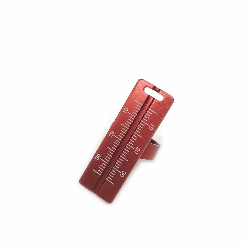 5 шт. стоматологических инструментов Endo Алюминиевая линейка на палец диапазона