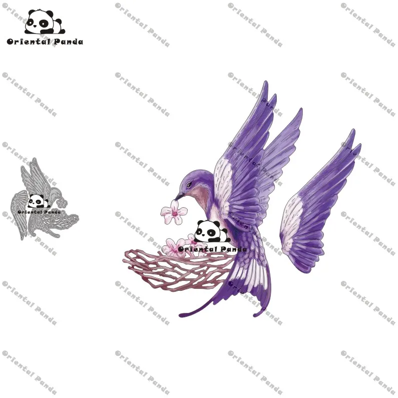 Новые штампы 2020 металлические в виде птичьего гнезда сделай сам для фотоальбома