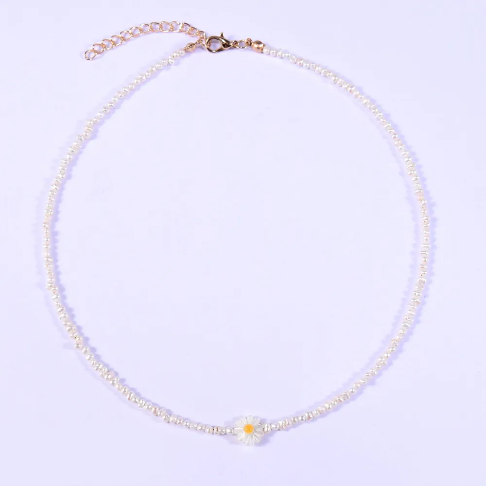 

Колье-чокер женское неправильной формы, элегантное винтажное ожерелье с подвесками из жемчуга в стиле бохо, массивная цепочка на шею, Ювели...