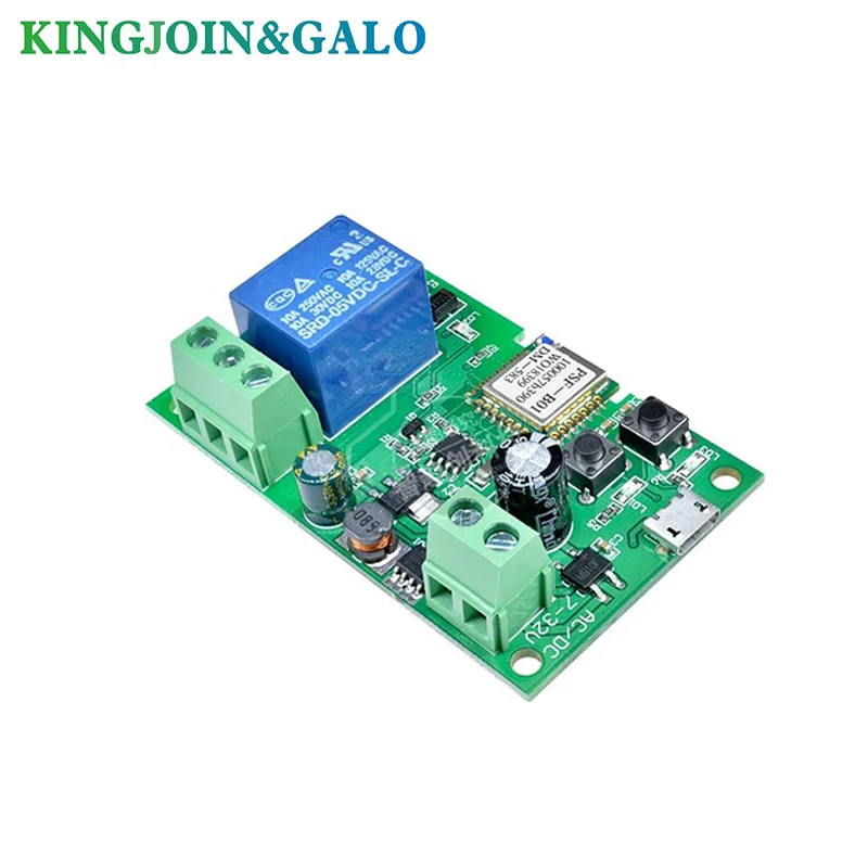 DC 5V-12V WiFi Wireless Switch Relay Module by APP Control | Безопасность и защита
