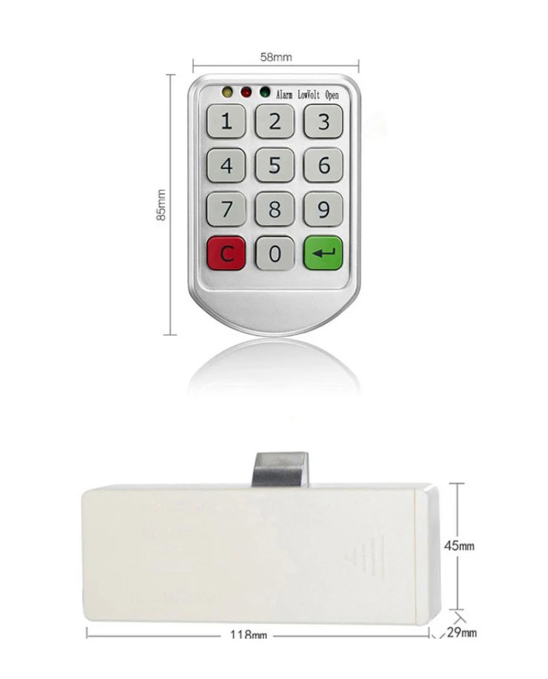 

New Intelligent Cabinet Locks Electronic Password Keypad Lock Digital Combination Code Lock For Cabinet/door Smart Digital Lock