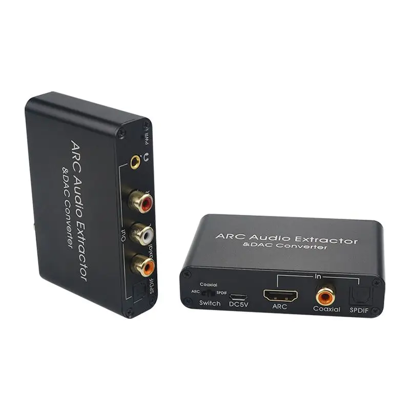Аудиоадаптер BEESCLOVER 192 кГц с алюминиевой дугой HDMI аудио экстрактор цифро
