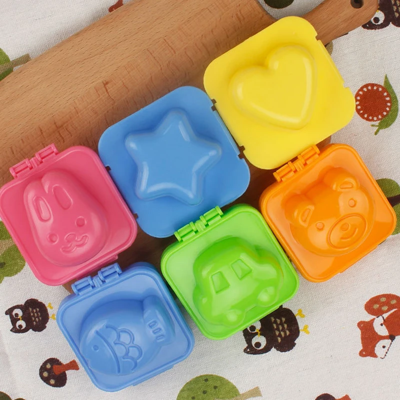 6 шт./компл. мультфильм устройство для изготовления суши DIY шеф повар форма