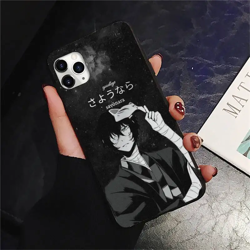 

Bungou Stray Dogs Phone Case for iPhone 11 12 pro XS MAX 8 7 6 6S Plus X 5S SE 2020 XR mini