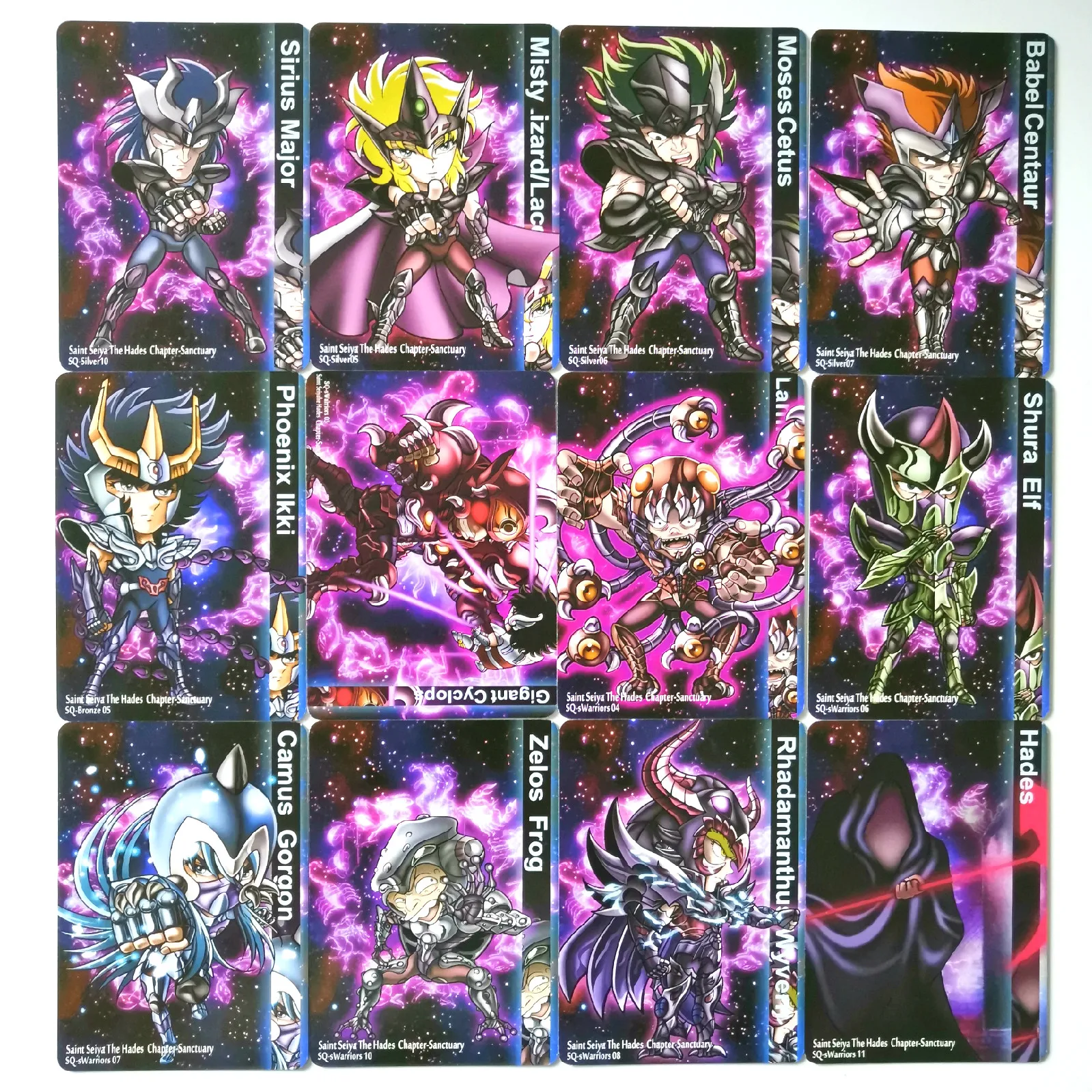 

46pcs/set Saint Seiya Toys Hobbies Hobby Collectibles Game Collection Anime Cards
