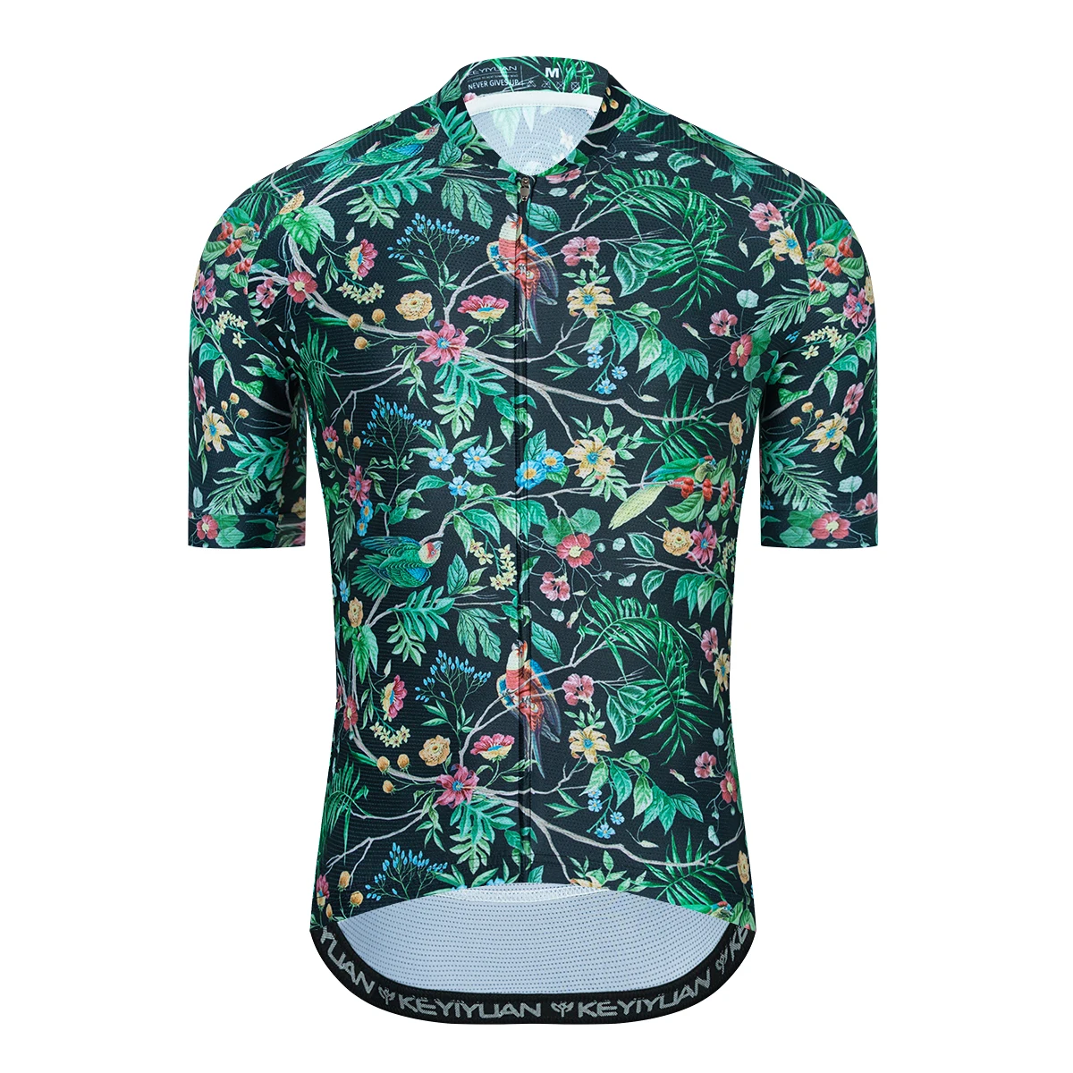 

KEYIYUAN Summer Cycling Jersey Breathable Short Sleeve MTB Shirts Triathlon Tops Quick Dry Ropa Ciclismo Hombre Verano