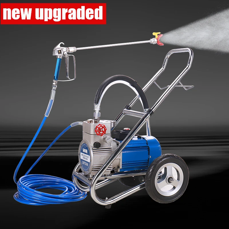 Высокое давление безвоздушный распылитель краски электрическое оборудование для окраски украшения 330 спрей машина краска ing инструмент настенное покрывающее устройство