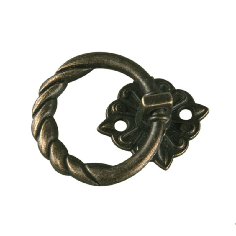 12 штук винтажный Ретро кухонный шкаф ящик комод ручка с ручкой античная латунь |