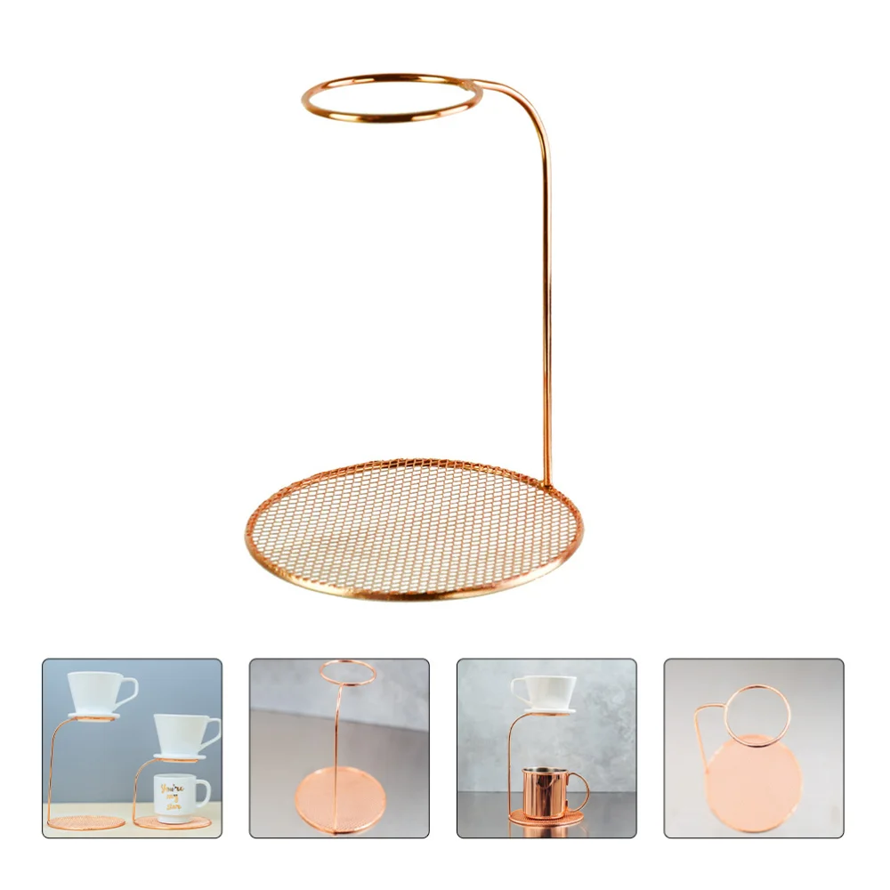 

Stainless Steel Coffee Pot Stand Coffee Filter Cup Holder Coffee Filter Rack