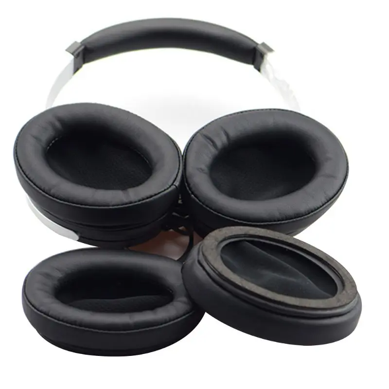 

1Pair Leather Ear Pads Ear Cushion Cover Earpads for Denon AH-D1100 AH-NC800 Headphones