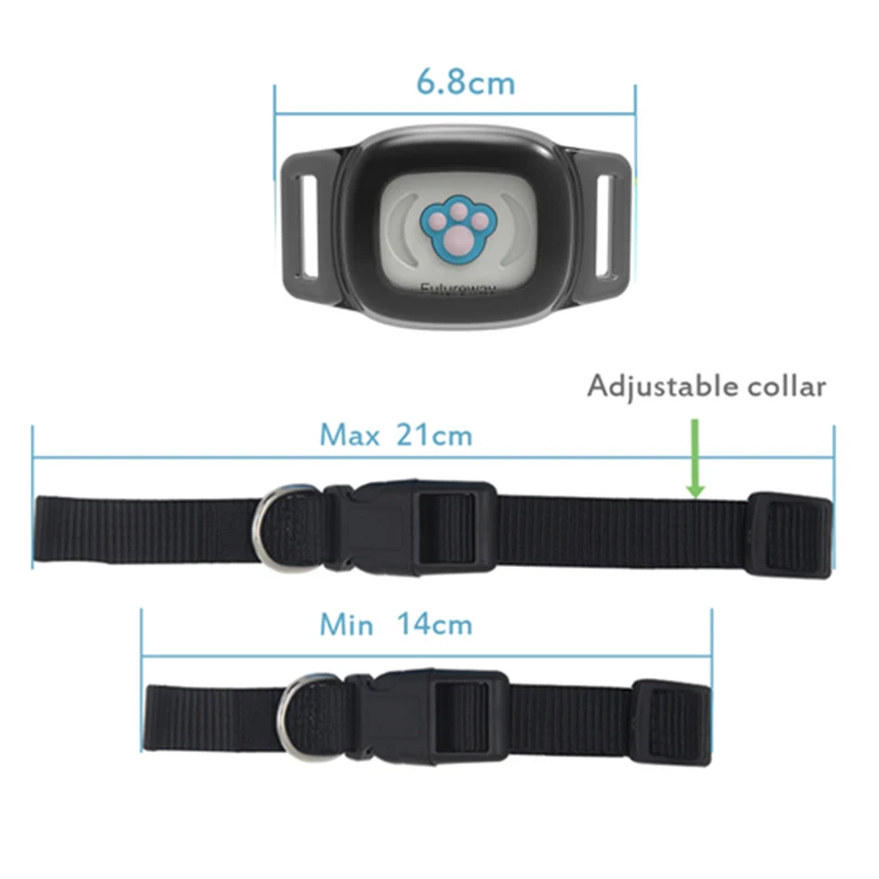 Водонепроницаемый Домашний GSM трекер GPS для собак локатор трекинг Искатель