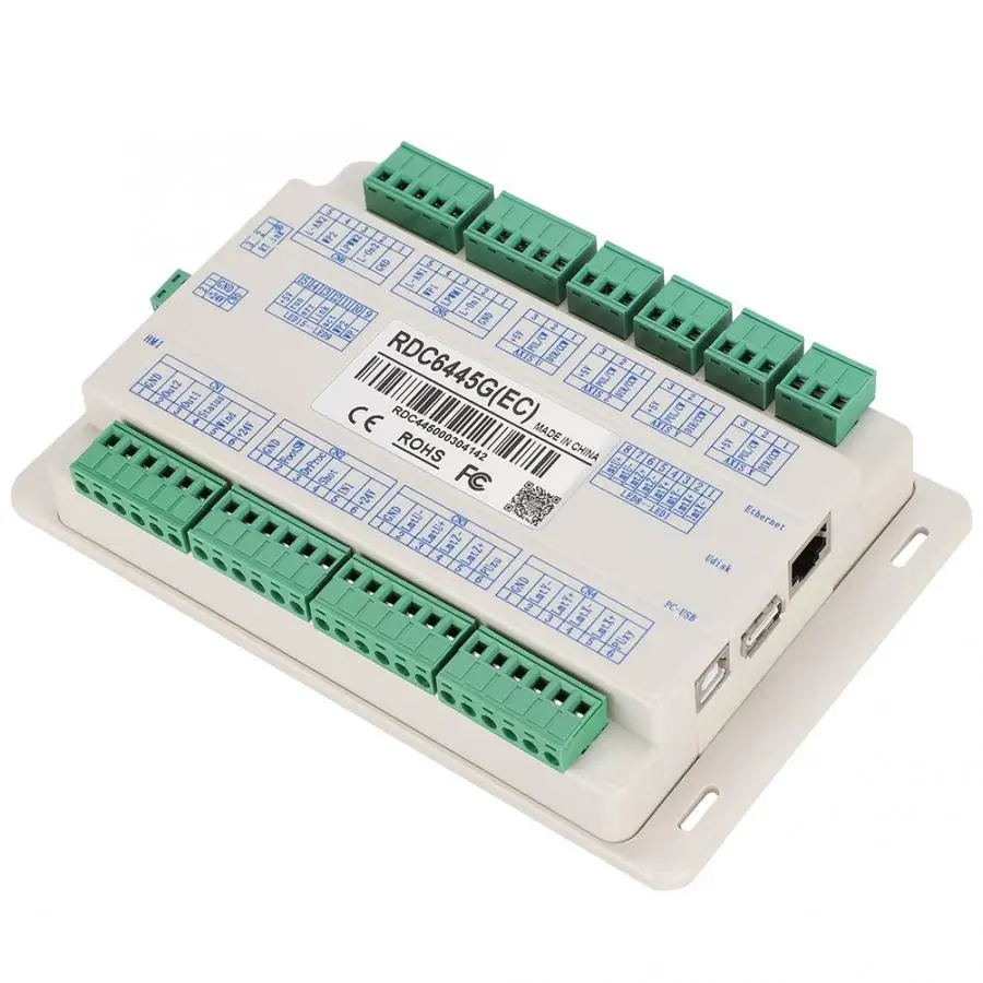 RDC6445G контроллер лазерный гравировальный станок ЧПУ фрезеровальный с 5in экран