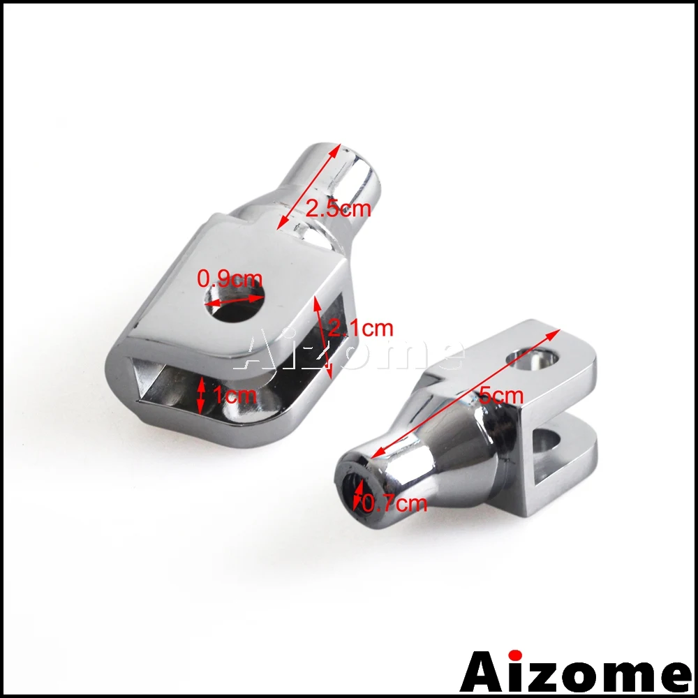 Мотоцикл Highway Footrests регулировщик ноги Peg гнездовое Крепление Адаптер для Honda Suzuki M109R бульвар M90 M50 GL1800 volasia 800