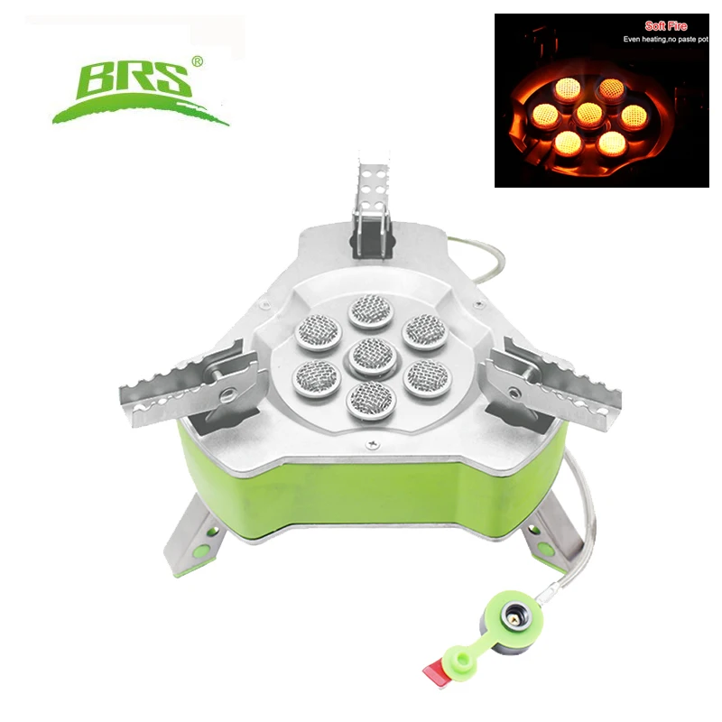 BRS кемпинг Складная газовая плита для отдыха на природе походная пикника 9800 Вт