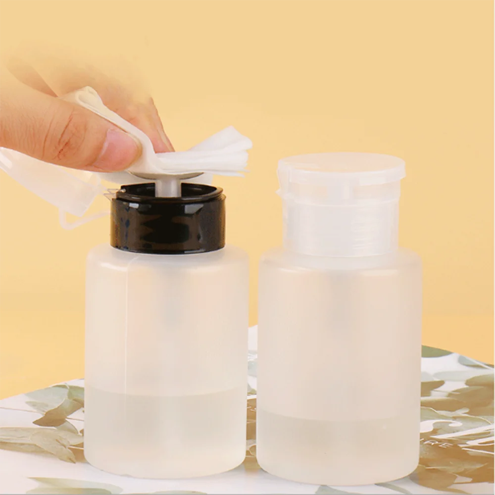 

1Pc 60/150ml Multifunction Makeup Remover Refillable Bottles Nail Art Supplies Empty Bottle Nail Remover Disinfectant Bottle