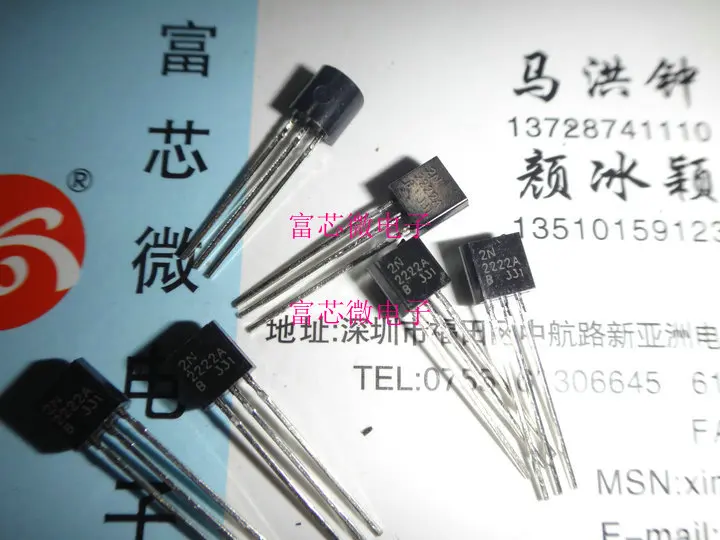 5 шт. 2N2222A PN2222A 2N2222 0.6A 30V NPN30PCS|Переключатели и рычаги для авто| |