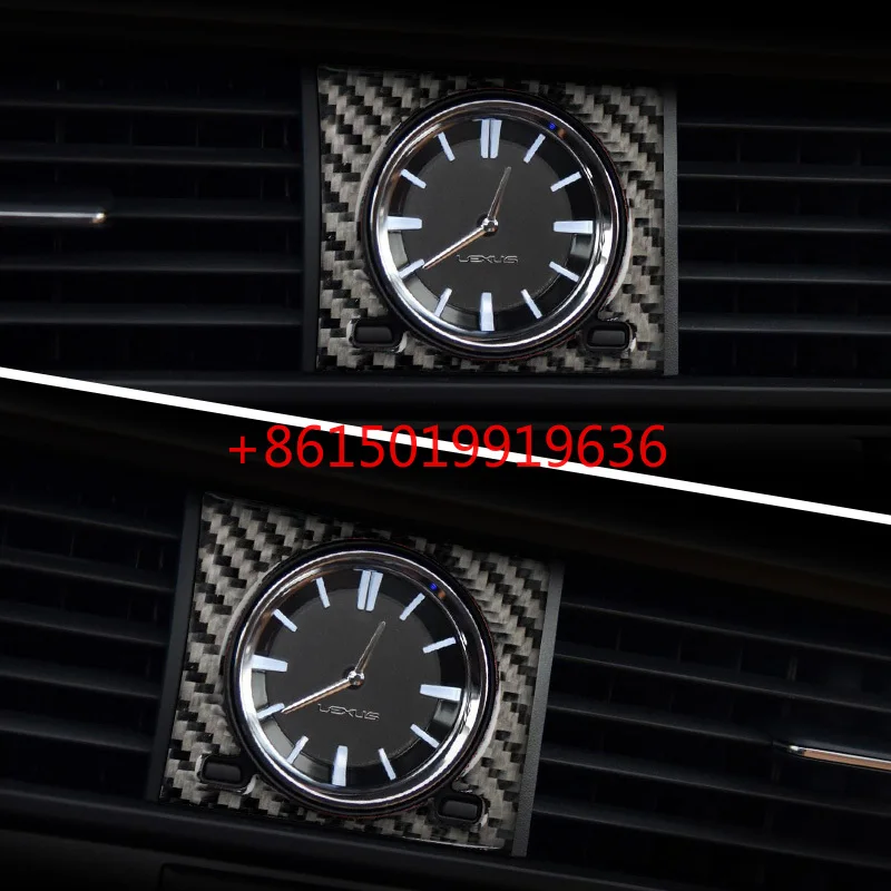 

Наклейка на панель часов из углеродного волокна для Lexus RX300 270 200t 450h 2016-19