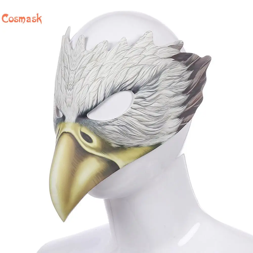 

Cosmask Halloween Eagle Mask Fashion Creative Animal Mask Halloween Party Eagle Mask PU Eagle Mask For Halloween