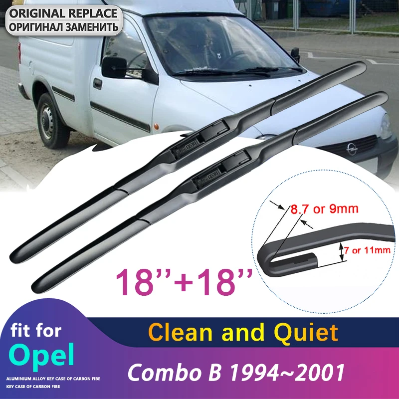 

for Vauxhall Opel Combo B 1994~2001 Front Window Windscreen Wipers Car Wiper Blade Car Accessories 1995 1996 1997 1998 1999 2000