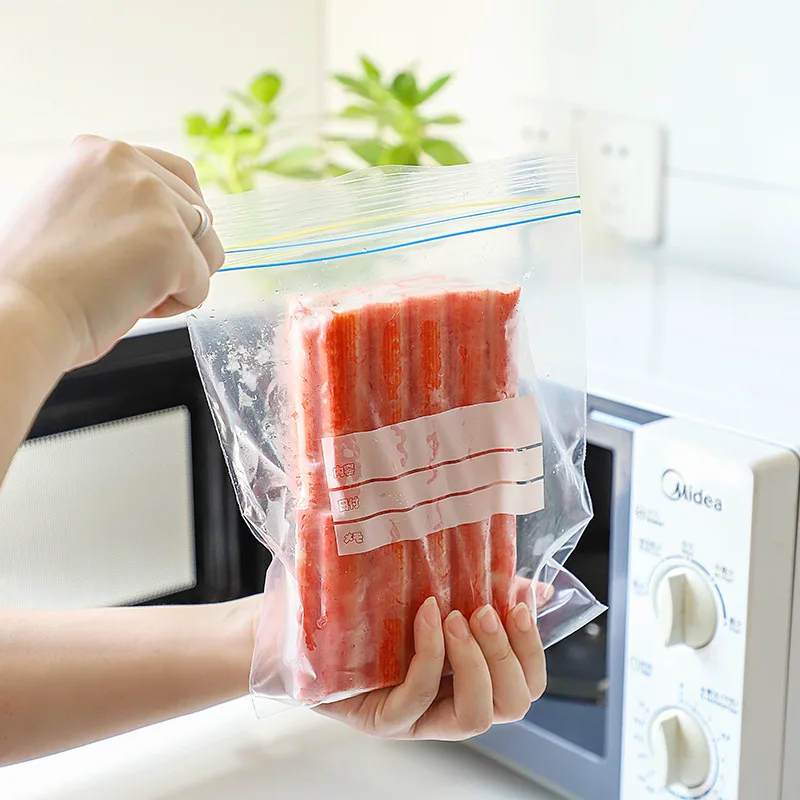 

Sealed Bag Fresh Keeping Food Packaging Bag Sealing Household Plastic Packaging Bag Thickened Refrigerator Storage Bag