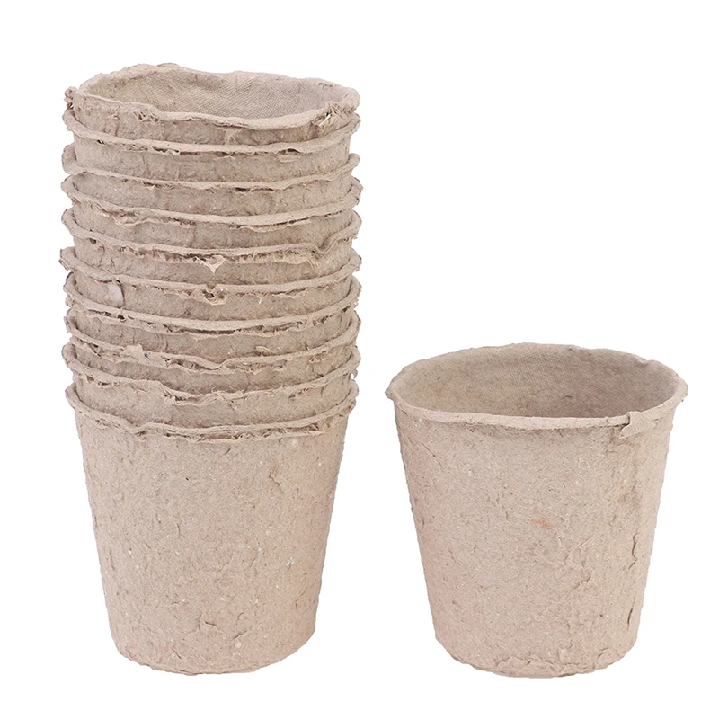 

Paper Plant Grow Flowers Pot Nursery Cup Kit Organic Biodegradable Garden Tools
