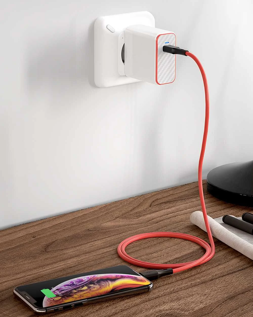 Blitzwolf BW-CL2 2.4A usb type C к Lightning MFI сертифицированные Дата зарядки Кабели PD3.0 телефон зарядное устройство ПВХ для iPhone 11 Pro Max