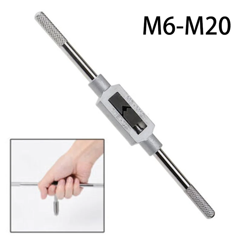 

Repair Hand Tools M6-M20 Tap Wrench Metal Maintenance Accessories Thread Handle