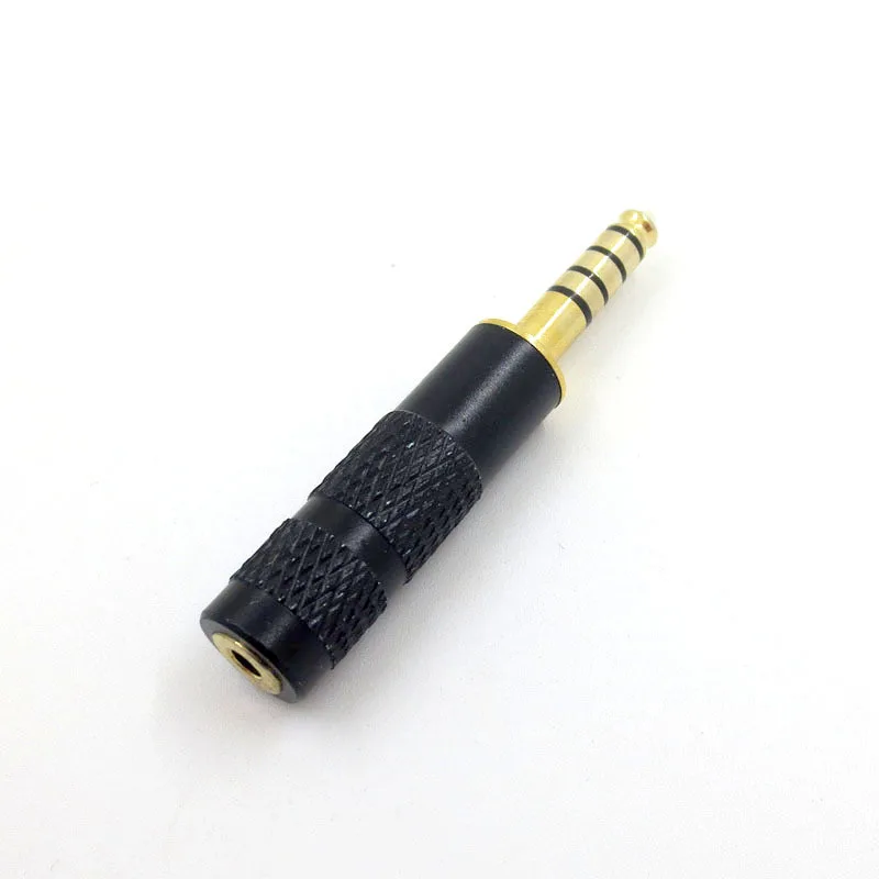 Gold Plated Base Adapter 4.4mm Male To 2.5mm Female Balance Plug Black Diamond Earphone DIY Accessory Headphone Repair Parts | Электроника