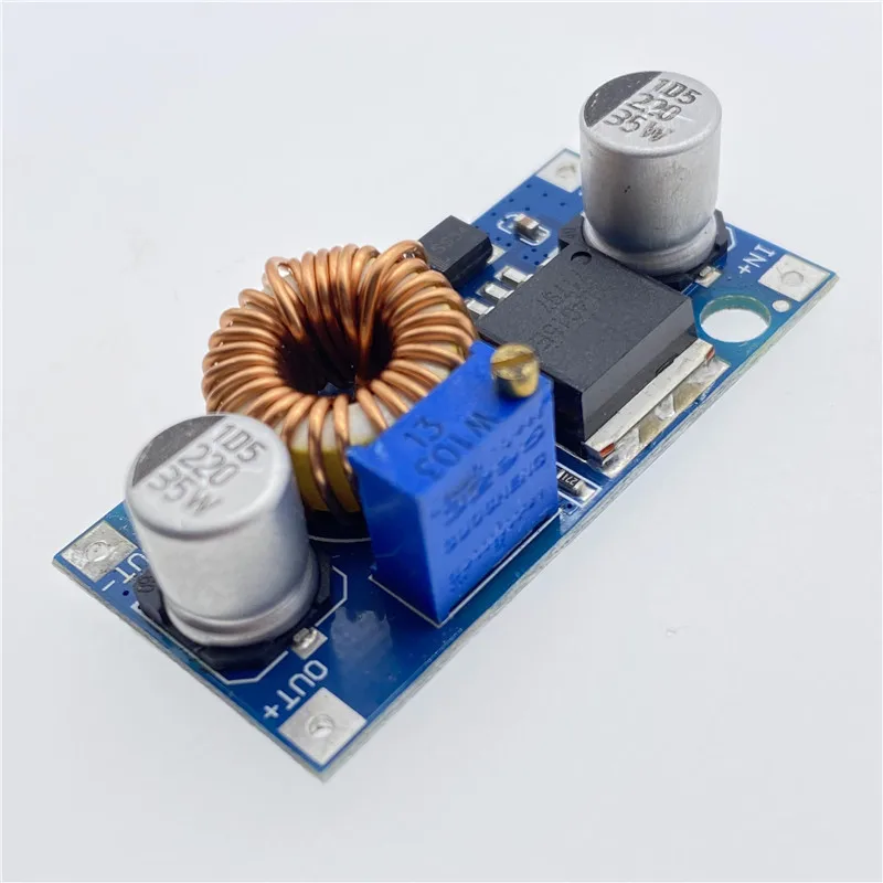 XL4005 DSN5000 Beyond LM2596 DC-DC Регулируемый понижающий модуль питания 5A 75 Вт большой ток