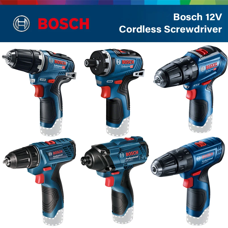 

Электрическая дрель Bosch GSB серии 12 В, бытовая Беспроводная ручная дрель, бесщеточный Электрический шуруповерт Bosch, профессиональный электро...