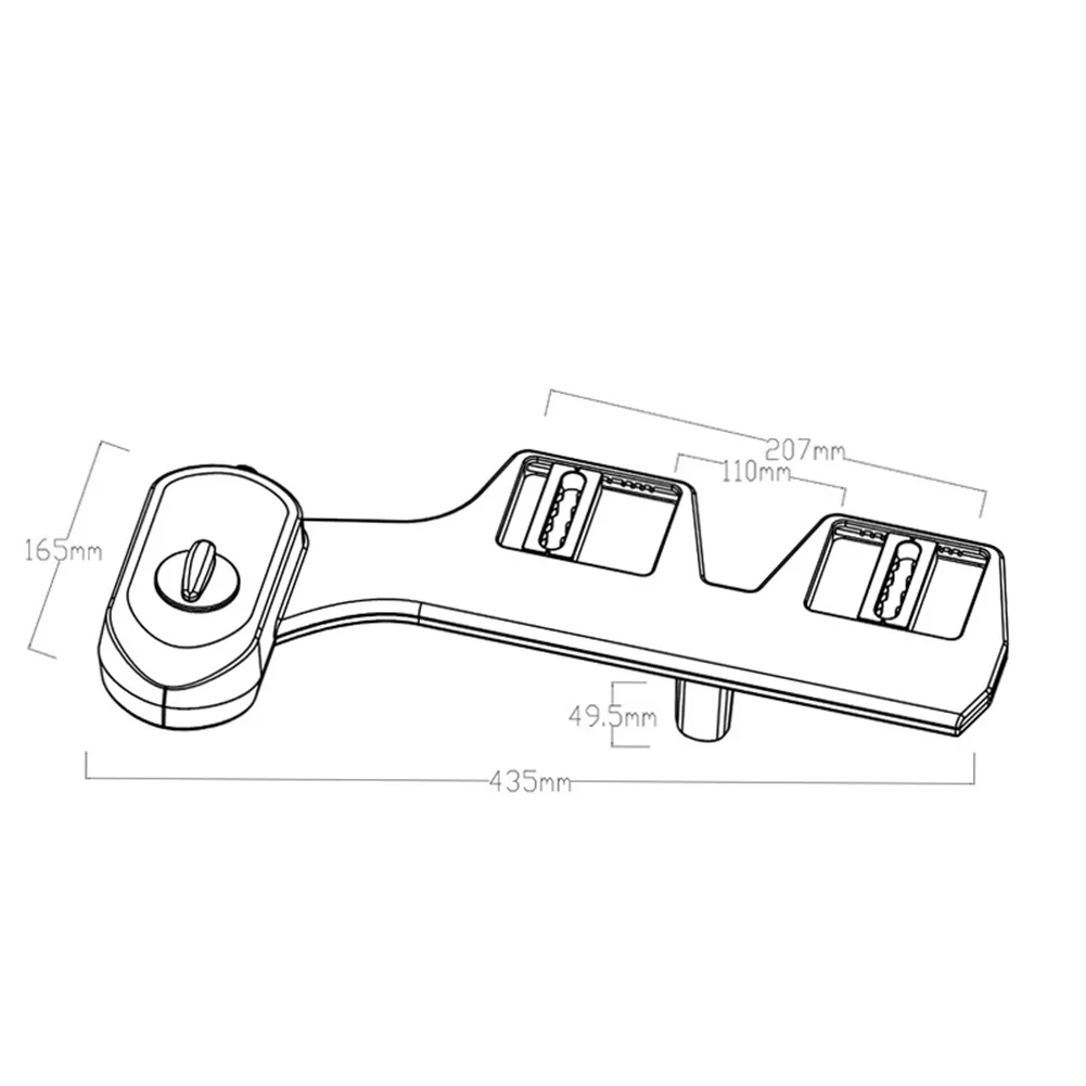 

Home Bathroom Mechanical Toilet Seat Bidet Fresh Water Dual Nozzle Sprinkler