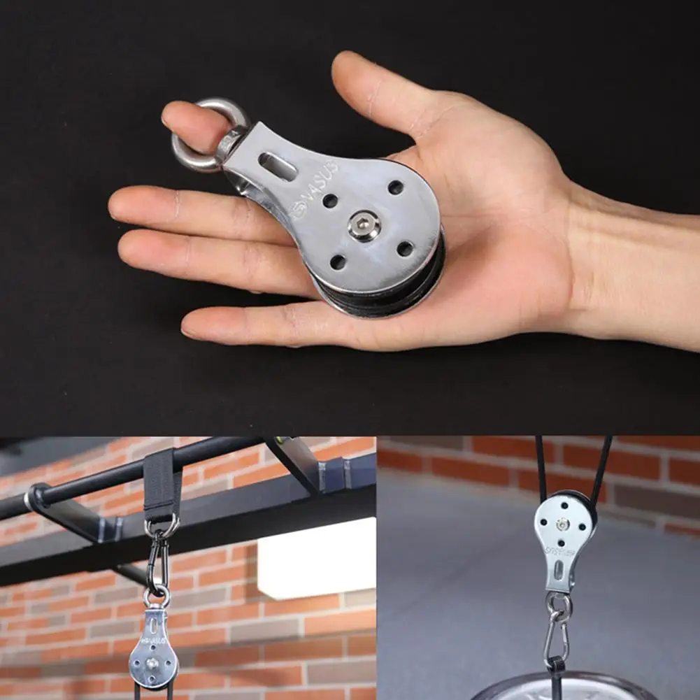 Подвесное колесо подвесное беззвучное для фитнеса домашнее Высокопрочное блока