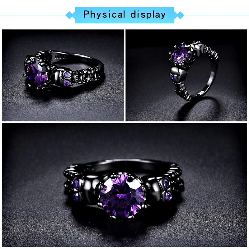Австрийские черные мужские кольца в стиле ретро популярные для женщин свадебные