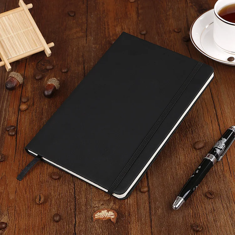 

Office Business Pu Leather Hardcover Notebook Journal A5 A6 100sheets Thicken Agenda Notepad Diary Notebook Stationery Supplies