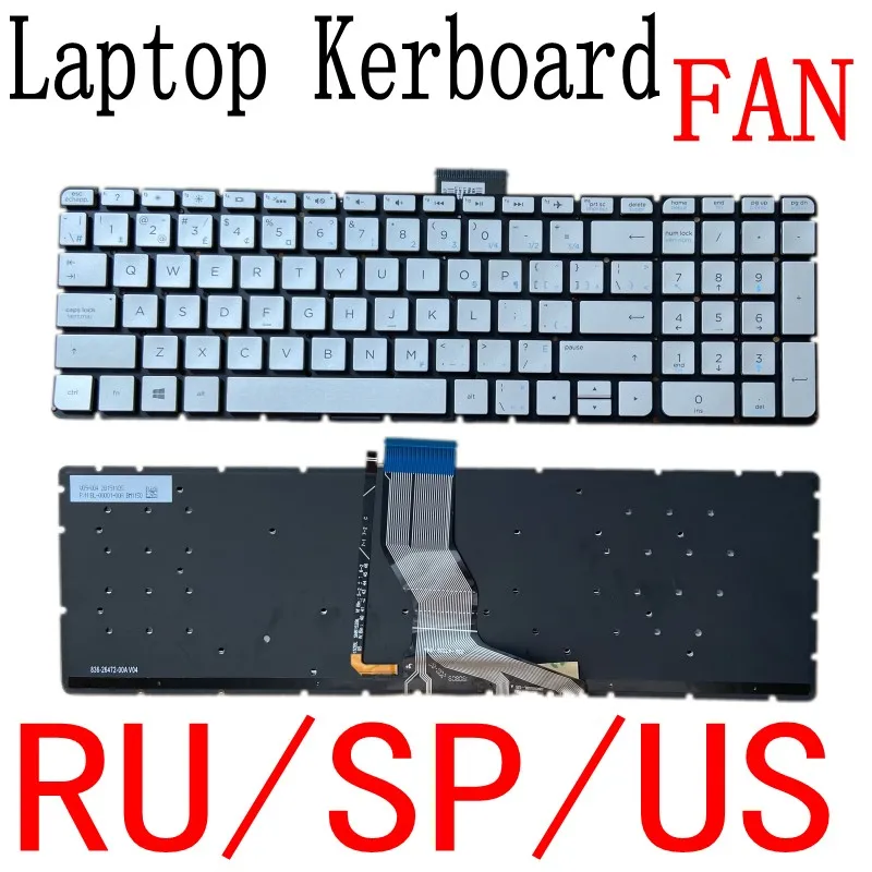 

Клавиатура для HP 15-AB AK 15-AU 15-BC TPN-Q159 C122 Q172 Q173 Q162