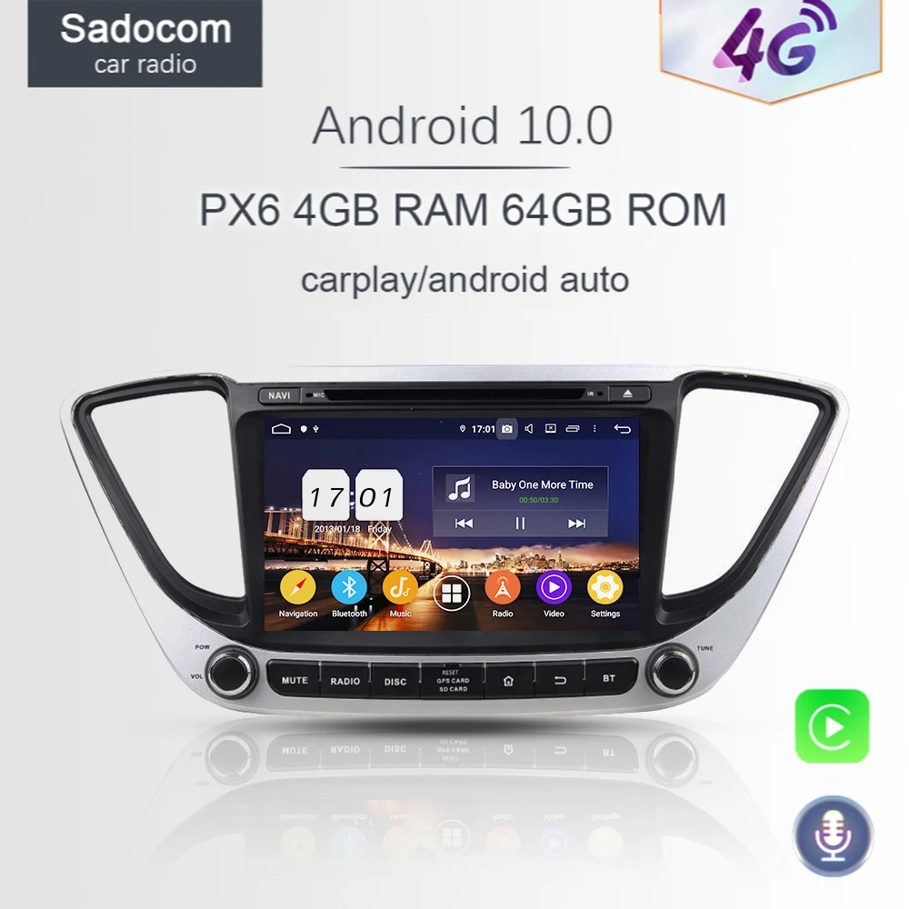 720P PX6 8 &quotDSP IPS Android 10 0 8Core 4 Гб RAM автомобильный DVD плеер GPS карта RDS авторадио радио