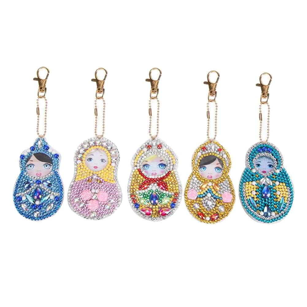 5 шт. бриллиантовая живопись брелок Бабочка сердце сделай сам полная мультиформа