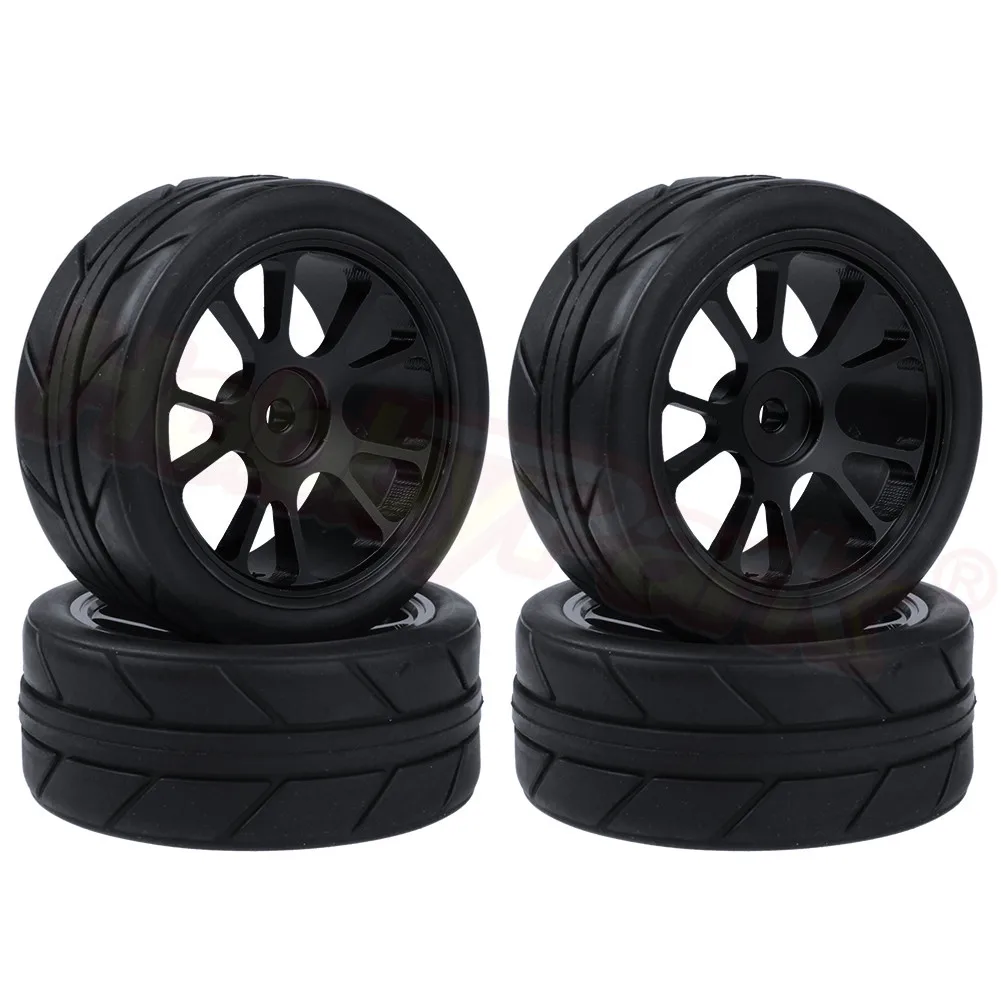 Type 1 Black 7930 4 шт. алюминиевые радиоуправляемые колеса и шины с поролоновыми вставками 7 мм приводные концентраторы для WLtoys A959 A949 A969 A979 A959B A969B A979B 1/18 Радиоуправляемый автомобиль - Цвет: Type 1 Black 7930