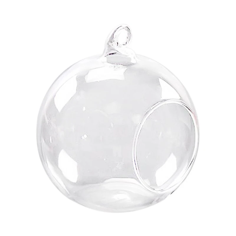 Подвесная стеклянная ваза для цветов бутылка контейнер гидропоники террариума