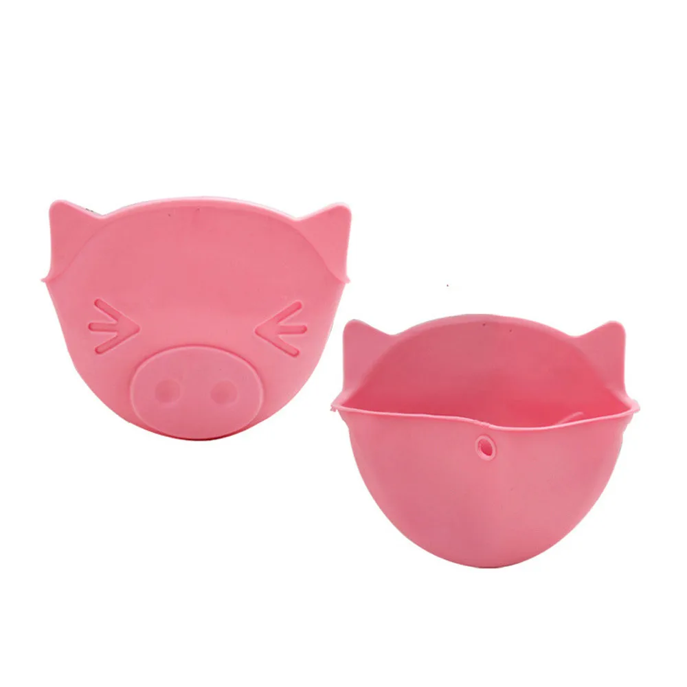 Модные силиконовые перчатки для плиты милые кухонные инструменты в форме свиньи