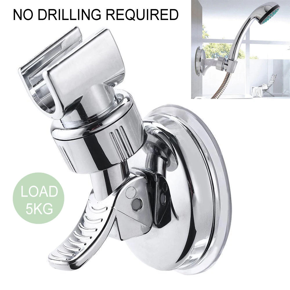 Крепежный кронштейн для душа пластиковый держатель трубки хромированный