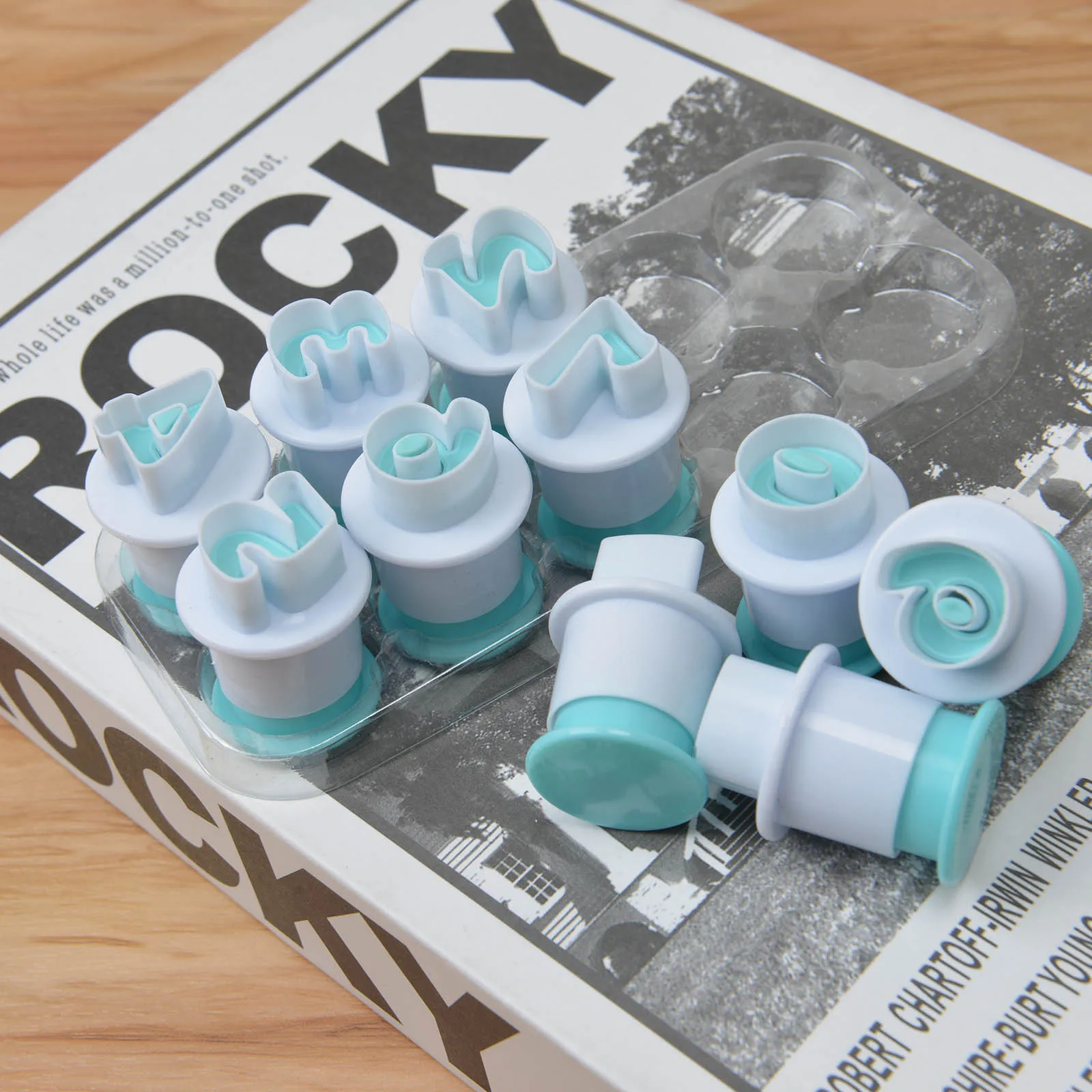 Формы для выпечки пластиковые формы день рождения мини-цифры строчные буквы