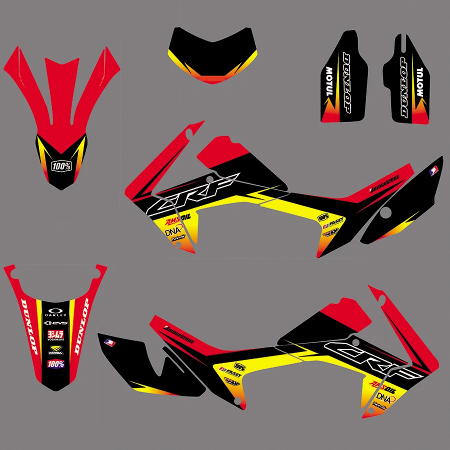 

CRF250L 2012-2020 Team Background Decals Stickers Kit for Honda CRF 250L CRF 250 L 2020 2019 2018 2017 2016 2015 2014 2013 2012