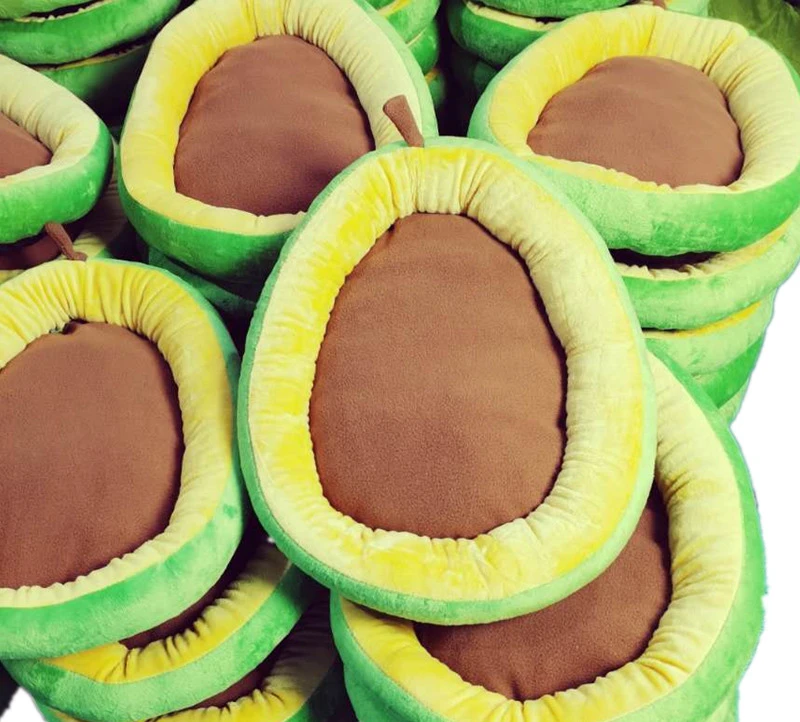 Новинка супермягкий теплый домик для домашних животных в виде авокадо собаки