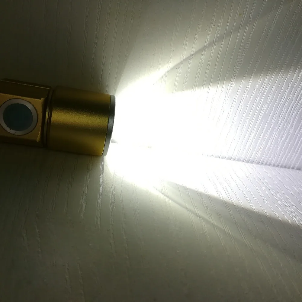 Мини USB Перезаряжаемый светодиодный фонарик 3 режима масштабирования мощный Lanterna